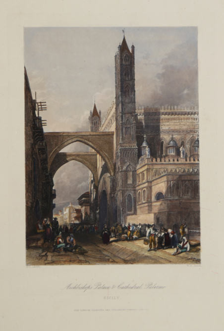 Archbishop's Palace & Cathedral. Palermo.