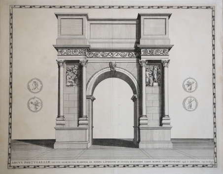 Arcus Purtugalliae dictus olim in Via Flaminia ad Aedems. Laurentii …