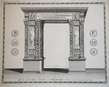 Arcus Septimii Severi in Foro Boario, a Rome, et se …