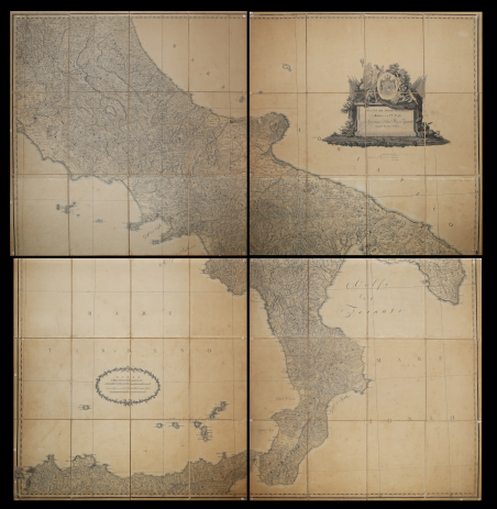 Atlante del Regno di Napoli Ridotto in VI Fogli