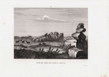 Avanzi del Tempio dei Giganti in Girgenti