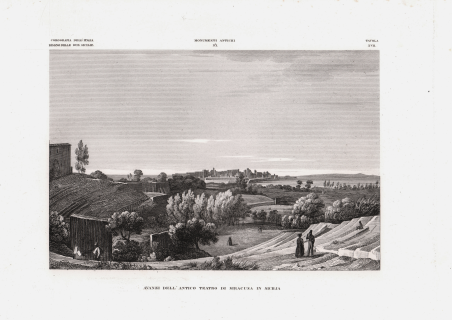 Avanzi dell'Antico Teatro di Siracusa in Sicilia