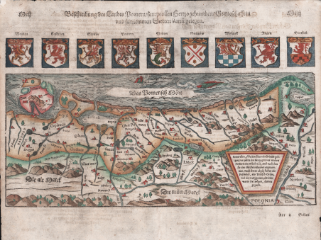 Beschreibung des Landts Pomern / Sampt Allen Hertzogthumben / Graueschafften …