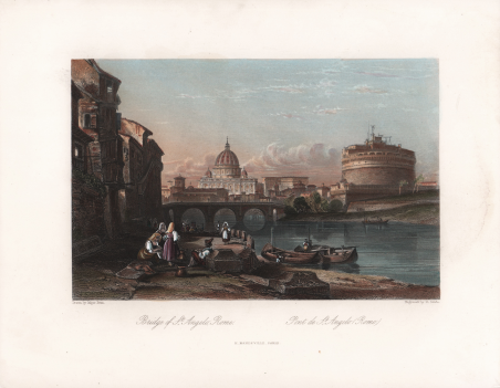Bridge of St. Angelo, Rome