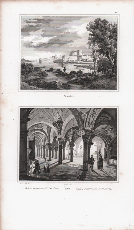 Brindisi / Bari (Chiesa sotterranea di San Nicola / Eglise …