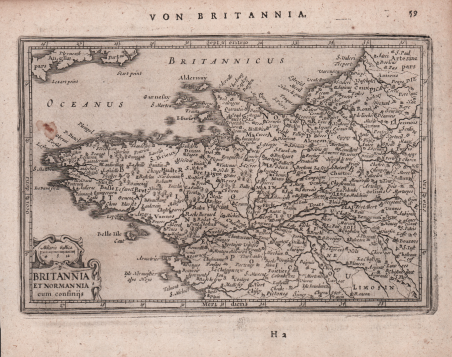 Britannia et Normannia cum confinijs