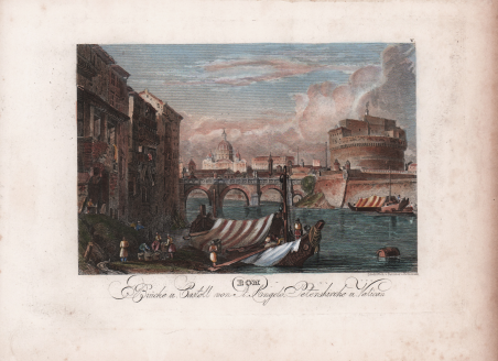 Brucke u Castell von St. Angelo, Peterskirche u Vatican