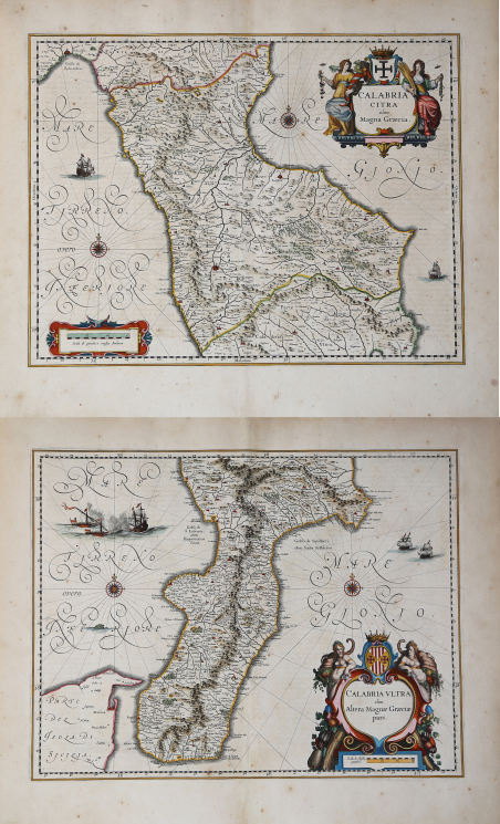 Calabria Citra olim Magna Graecia / Calabria Ultra olim Altera …