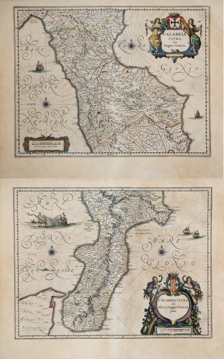 Calabria Citra olim Magna Graecia / Calabria Ultra olim Altera …