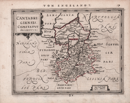 Cantabrigiensis Comitatus Descriptio