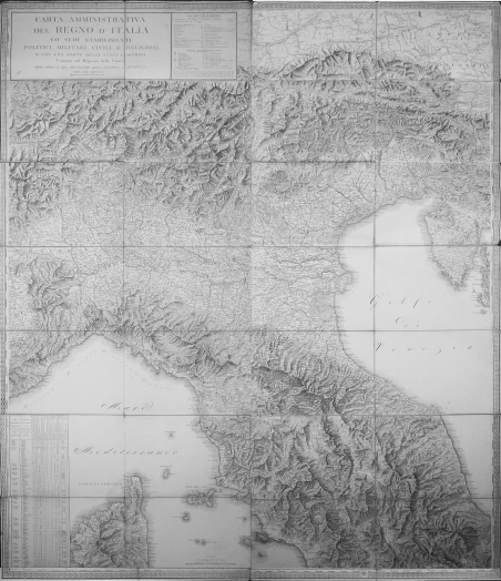 Carta amministrativa del regno d'Italia.