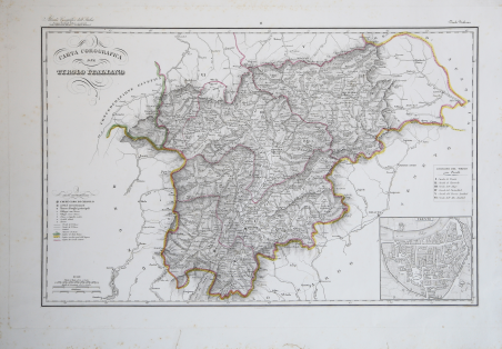 Carta Corografica del Tirolo Italiano