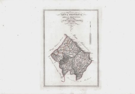 Carta Corografica della Provincia di Abruzzo Citeriore