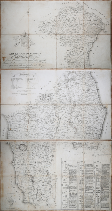 Carta Corografica dello Stato Pontificio