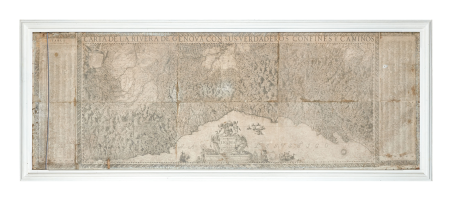 CARTA DE LA RIVERA DE GENOVA CON SUS VERDADEROS CONFINES …