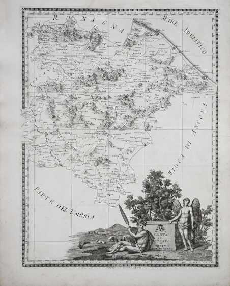 Carta del Ducato di Urbino