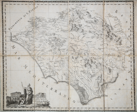 Carta della Campagna di Roma