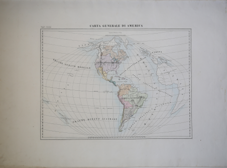 Carta Generale di America