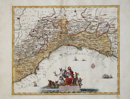 Carta Geografica del Governo della Liguria o sia dello Stato …