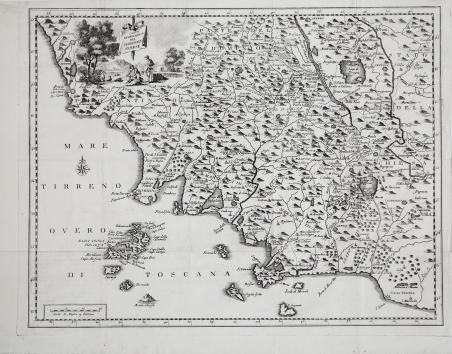 Carta Geografica del Territorio Senese