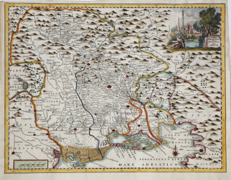 Carta Geografica della Provincia del Friuli