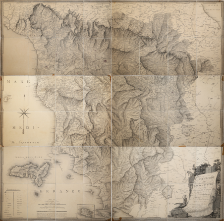 Carta Militare del Regno d'Etruria e del Principato di Lucca