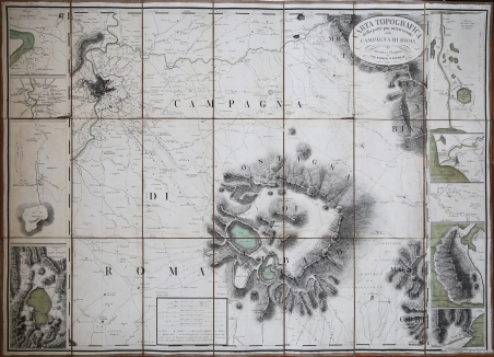 Carta Topografica della Parte più Interessante della Campagna di Roma