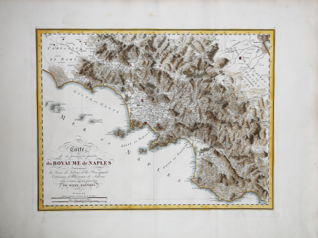 Carte de la premiere partie du Royaume de Naples contenant …