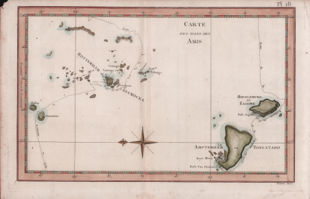 Carte des Isles des Amis