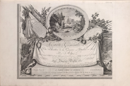 Carte générale du théâtre de la guerre en Italie.