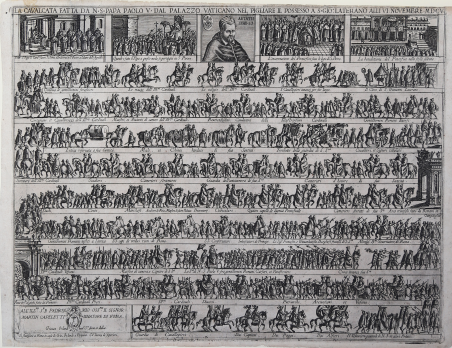 CAVALCATA FATTA DA N S PAPA PAOLO V.ALLI VI NOVEMBRE …