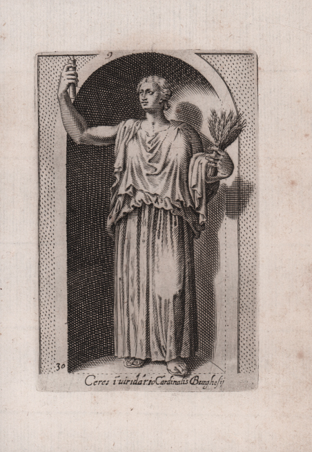 Ceres in viridario Cardinalis Burghesij [Cerere]