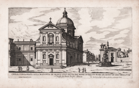 Chiesa Consagrata alla Madonna de Monti così detta dal Rione …