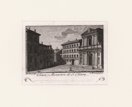 Chiesa, e Monastero di S. Chiara