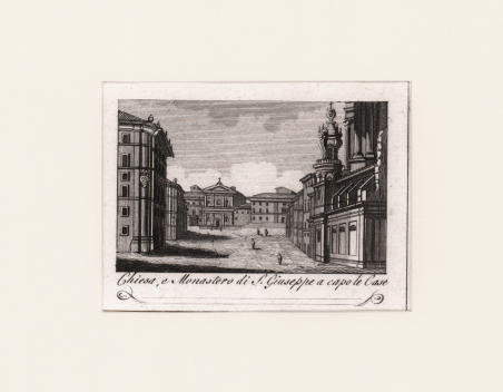 Chiesa, e Monastero di S. Giuseppe a capo le Case