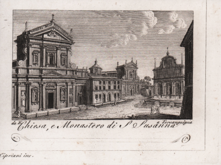 Chiesa, e Monastero di S. Susanna