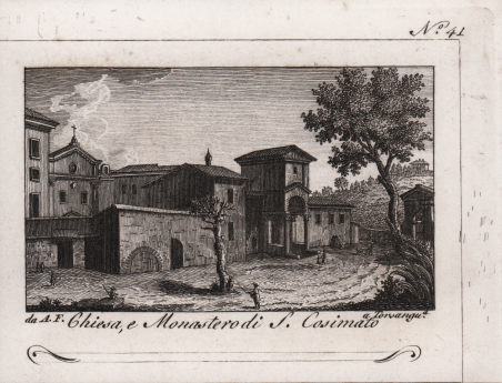 Chiesa, e Monastero S. Cosimato
