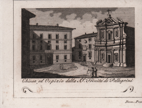 Chiesa, ed Ospizio della SS. Trinità de' Pellegrini