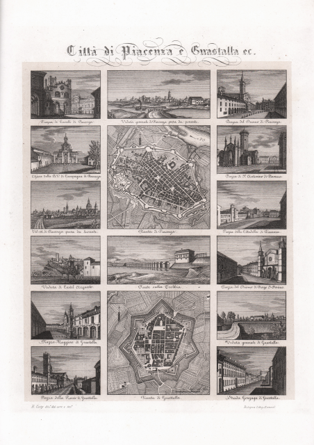 Città di Piacenza e Guastalla ec.