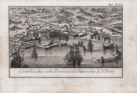 Cività Vecchia nella Provincia del Patrimonio di S. Pietro