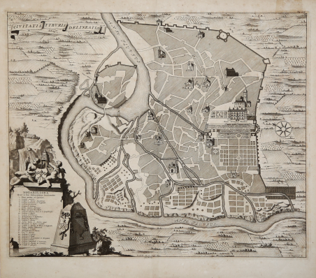 Civitatis Tyburis Delineatio