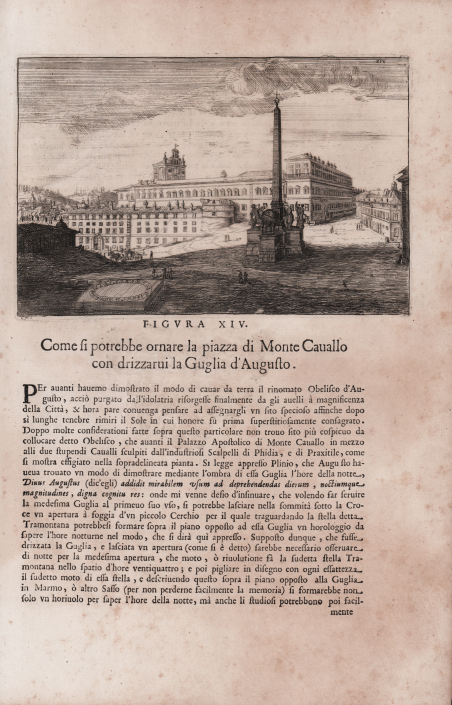 Come si potrebbe ornare la piazza di Monte Cavallo con …
