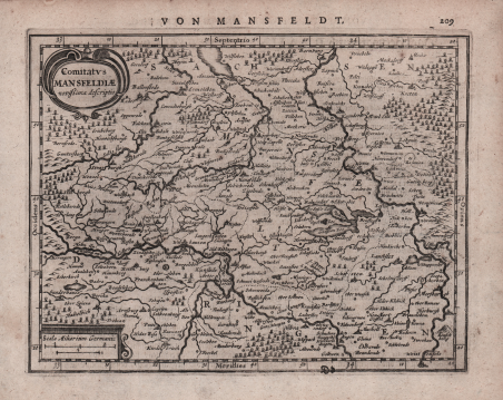 Comitatus Mansfeldiae novissima descriptio