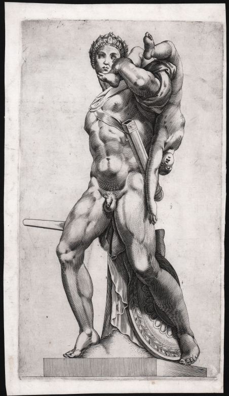Commodo Gladiatore [Neoptolemos con il corpo di Atyamax]
