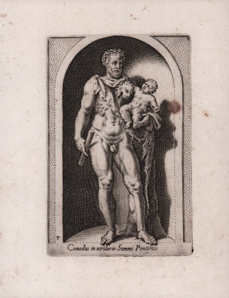 Comodus in viridario Summi Pontificis