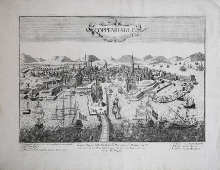 Coppenhague - Coppenhague Ville Capitale du Royaume de Danemarck est …