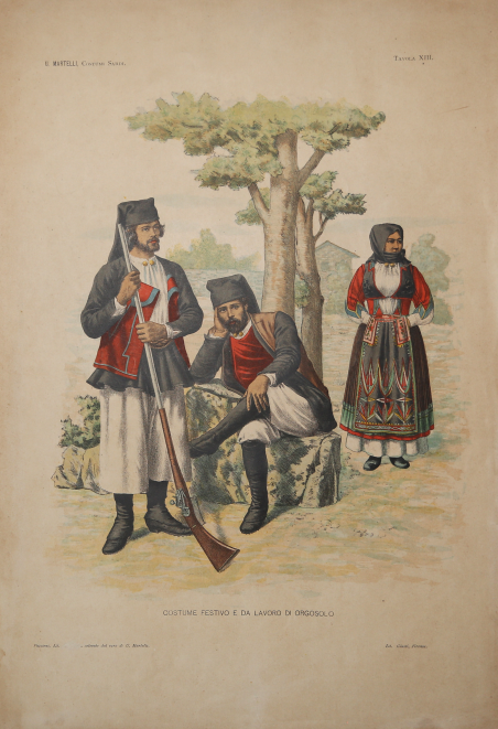 Costume festivo e da lavoro di Orgosolo