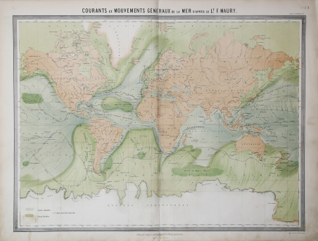 Courants et Mouvements Généraux de la Mer d'après le Lt. …