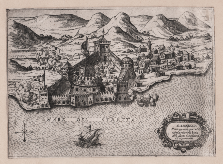 Dardanelo Fortezza dala parte dela Gretia posta nella bocha dello …