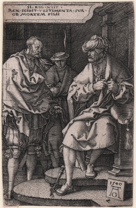 David riceve la notizia della morte di Amnon